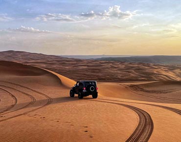 evening desert safari riyadh