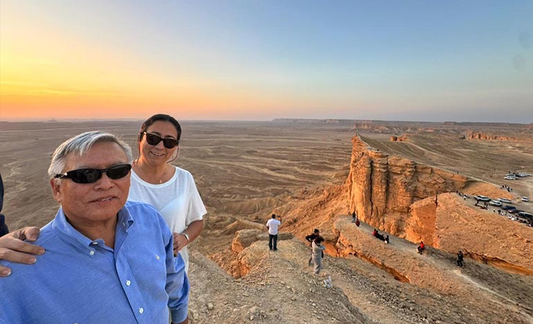 evening desert safari riyadh