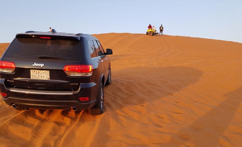 evening desert safari riyadh