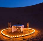 private romantic dune dinner riyadh