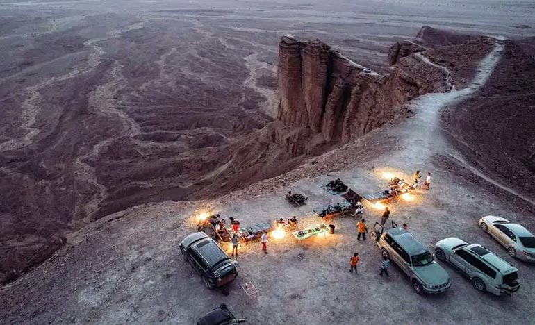 evening desert safari riyadh
