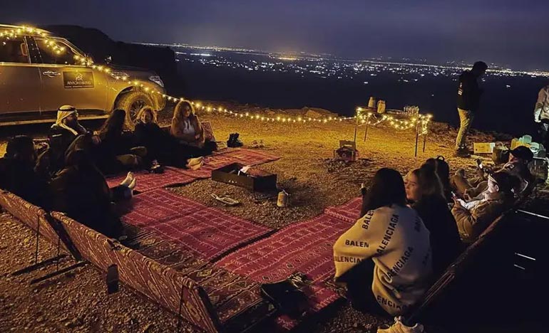 evening desert safari riyadh
