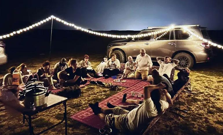 evening desert safari riyadh