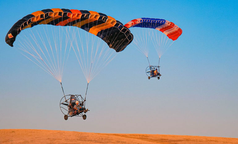 paramotor flying tour riyadh