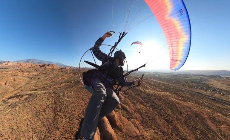 paramotor flying tour riyadh