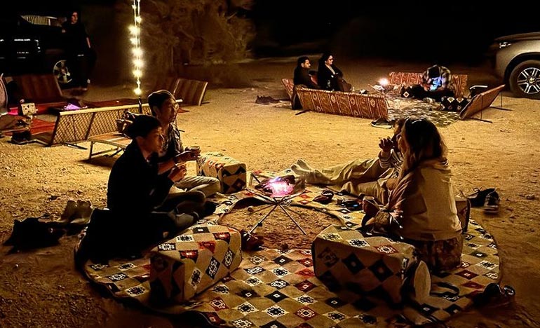 evening desert safari riyadh
