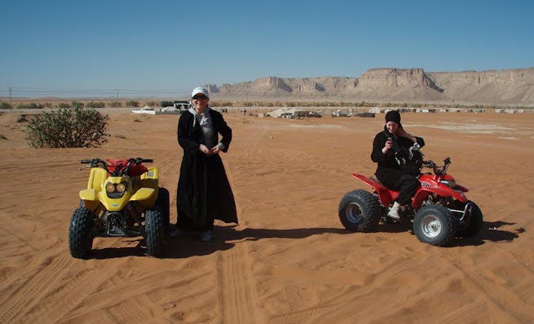 quad bike ride riyadh