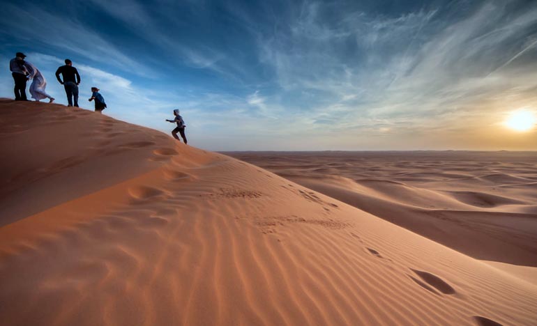 sunrise desert safari riyadh