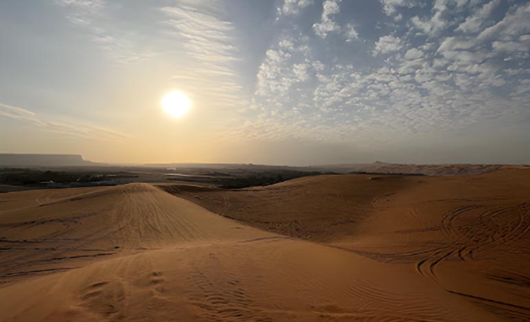 sunrise desert safari riyadh